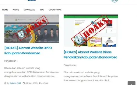 Waspada! Ada Website Palsu Mengatasnamakan DPRD dan Disdik Bondowoso