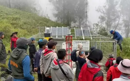 Pemkab Lumajang Dapat Hibah Alat Pemantau Cuaca dari Pemerintah Swiss