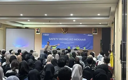 Karyawan PNM Dibekali Edukasi Keselamatan, Polisi Tekankan Budaya Tertib Lalu Lintas