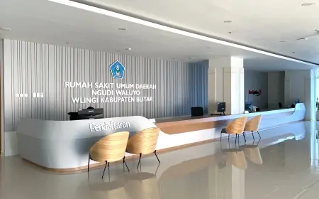 Bikin Nyaman Pasien, Sejumlah Klinik Unggulan di RSUD Ngudi Waluyo Wlingi Blitar Dipindah ke Gedung Graha Pandawa