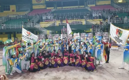 Marching band Jember Juara Umum di Malaysia