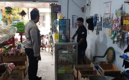 Toko Kelontong di Blitar Dibobol Maling, 8 Tabung Gas Melon dan 10 Slop Rokok Raib
