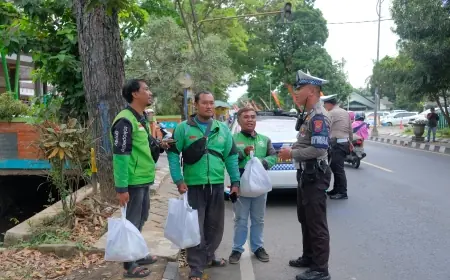 Tujuh Dekade Lalu Lintas Bhayangkara, Polres Malang Mantapkan Dedikasi untuk Rakyat