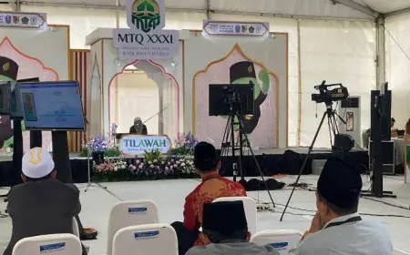 Lantunan Tilawah Merdu Disabilitas Netra di Al-Qodiri Bikin Haru Penonton MTQ Jatim XXXI