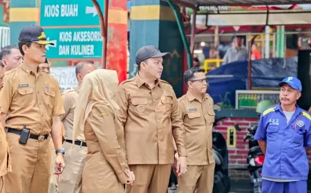 Terlihat Kumuh, Bupati Pasuruan Sidak ke Pasar Wisata Cheng Hoo