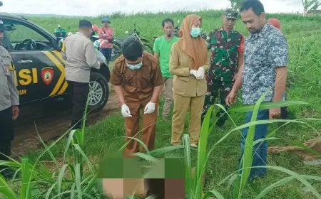 Mayat Pria Tanpa Identitas Ditemukan Warga di Area Lahan Perhutani Binangun Blitar