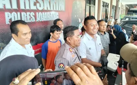 Polres Jombang Bekuk Pembobol SDN, Pelaku Resedivis 23 TKP