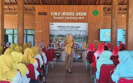 SIG Pabrik Tuban dan Dinkes P2KB Gelar Parenting bagi Ratusan Ibu Wali Murid TK