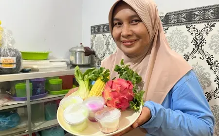 Unik, Warga Probolinggo Ini Bikin Anak Suka Sayur dengan Berbalut Es Krim