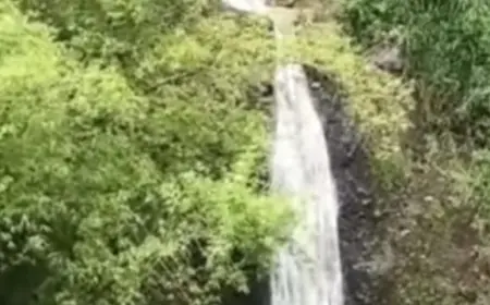 Air Terjun Kali Anjlok, Permata Tersembunyi di Tengah Hutan Nganjuk