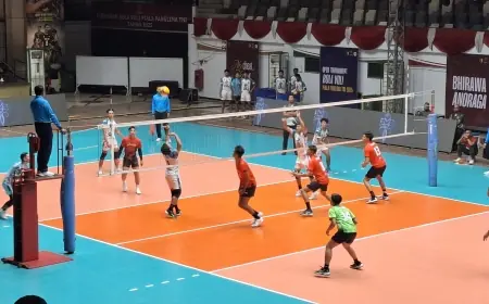 Juara Tiga Voli Piala Panglima TNI, Pasmar 2 Tekuk Nagasesa Kodim 0813 Bojonegoro