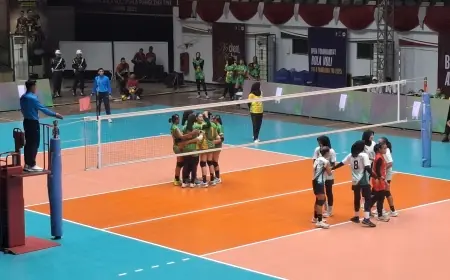Turnamen Voli Piala Panglima TNI, Tuan Rumah Gresik Petrokimia Pupuk Indonesia Sabet Peringkat Ketiga