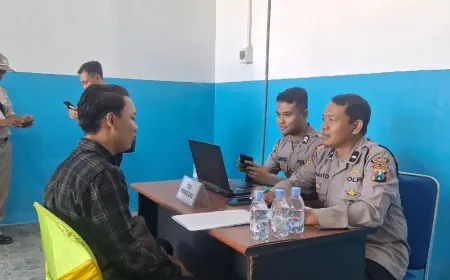 Polres Nganjuk Mulai Seleksi 72 Calon Pekerja di SPPG