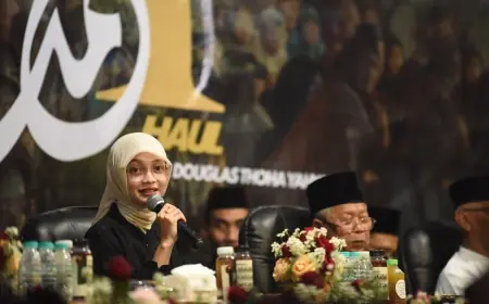 Hadiri Haul Ke-1 Gus Lik, Mbak Wali Ajak Warga Hidupkan Teladannya