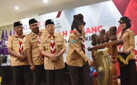 Mbak Wali Buka Musyawarah Cabang Pramuka Kota Kediri 2025, Momentum Konsolidasi dan Regenerasi