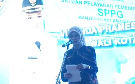 Resmikan SPPG Banjaran, Ini Pesan Wali Kota Kediri