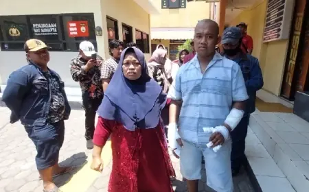 Pria Korban Bacok Diduga Salah Sasaran Laporkan Kasus ke Polres Probolinggo Kota
