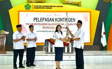 Mbak Cicha Berharap Kontingen Kediri Kembali Sabet Prestasi di Jumbara PMR Jawa Timur