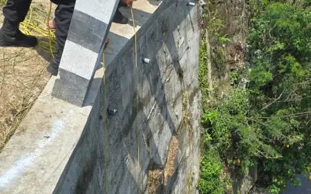 Sehari Tidak Pulang, Ditemukan Meninggal Karena Kecelakaan