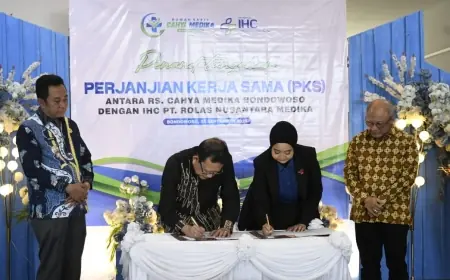 Bupati Bondowoso Resmikan Kerja Sama Operatorship antara RS Cahya Medika dengan PT Rolas Nusantara Medika