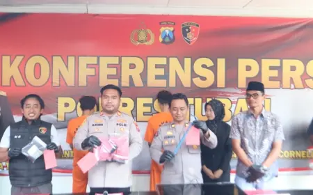 Satreskrim Polres Tuban Ringkus Spesialis Curat, Seorang Pelaku Dilumpuhkan