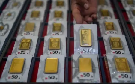 Rekor Harga Emas Antam tetap Bertahan: Rp 2,191 Juta per Gram