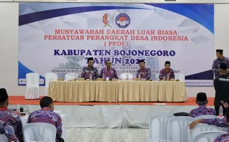 Musdalub PPDI Bojonegoro Aklamasi Pilih Basuki sebagai Ketua