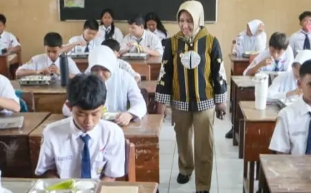 Wali Kota Mojokerto Pantau Distribusi Program MBG, 57 Persen Terlayani