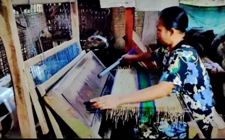 Penjaga Tradisi Anyam di Sudut Dusun Pakem, Wajak Malang
