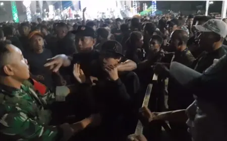 Ricuh, Konser Adella di Bulusari Pasuruan Diwarnai Adu Jotos Mulai Awal Hingga Akhir