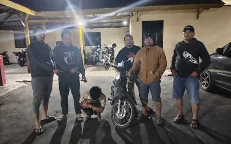 Polisi Bongkar Sindikat Curanmor di Kawasan Wisata Ngantang