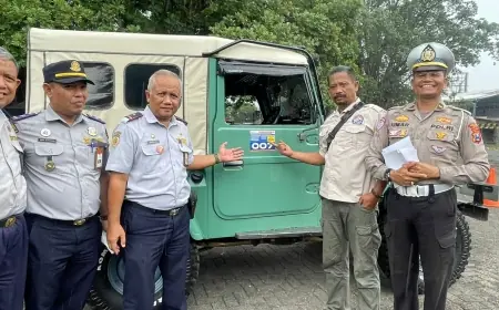 Polres dan Dishub Bersinergi Pastikan Jeep Wisata Bromo Aman