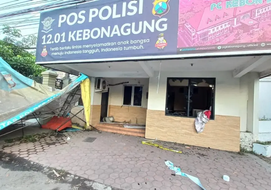Dua Pos Polisi di Kabupaten Malang Dirusak Massa, Polisi Lakukan Penyelidikan