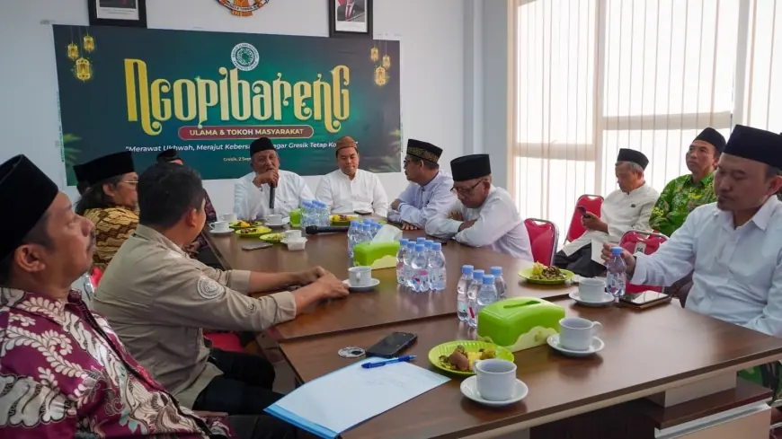 Tokoh Lintas Agama di Gresik Serukan Perdamaian di Tengah Aksi Anarkis