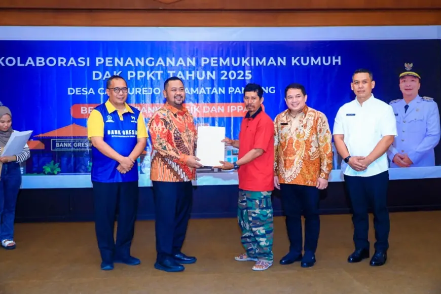 Pemkab Gresik Alokasikan Rp24,7 M Penanganan Permukiman Kumuh di Desa Campurrejo
