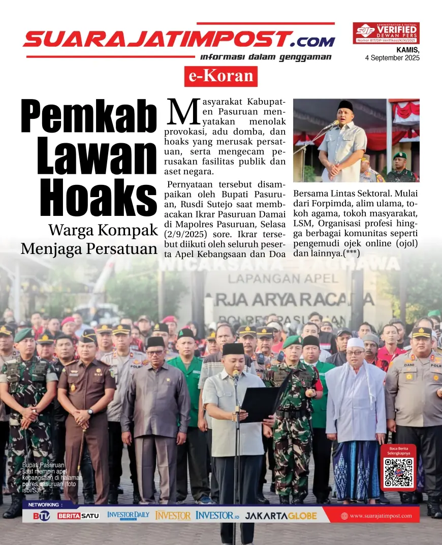 eKoran, Edisi Kamis, 4 September 2025