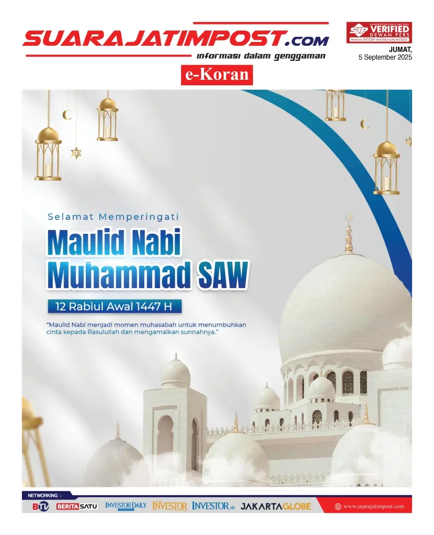 eKoran, Edisi Jumat, 5 September 2025