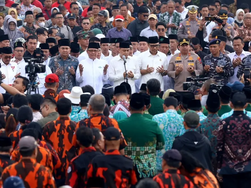 Ribuan Warga Deklarasi Jogo Suroboyo, Tegaskan Komitmen Jaga Kota dari Anarkisme