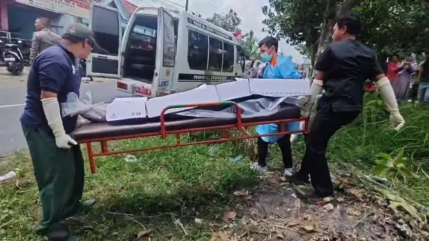 Kecelakaan Maut di Sumbergempol Tulungagung, Pemotor Tewas di Lokasi