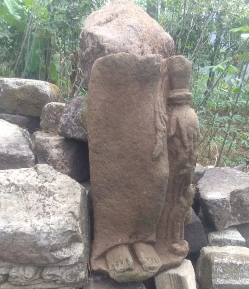 Arca Dewi Parwati Ditemukan di Lereng Gunung Wilis, Bukti Kekayaan Sejarah Nganjuk