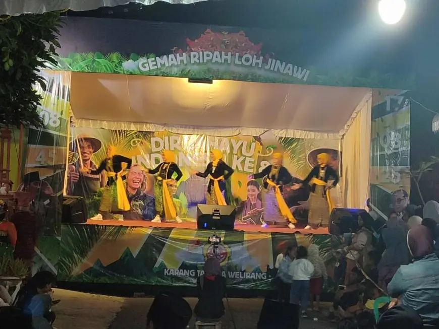 Pentas Seni dan Bazar “Gemah Ripah Loh Jinawi” Warnai Perayaan Kemerdekaan di Welirang Malang