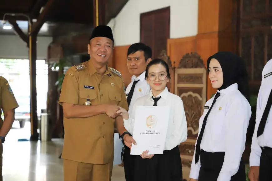 Selamat! 77 PPPK di Tulungagung Resmi Terima SK Pengangkatan