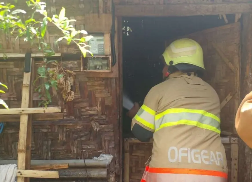 Dapur Warga di Tenggarang Bondowoso Terbakar, Diduga Akibat Bakar Sampah