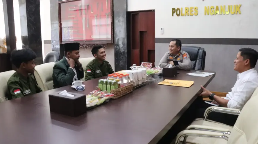 BEM UPDN Silaturahmi dengan Kapolres Nganjuk, Bahas Situasi Terkini