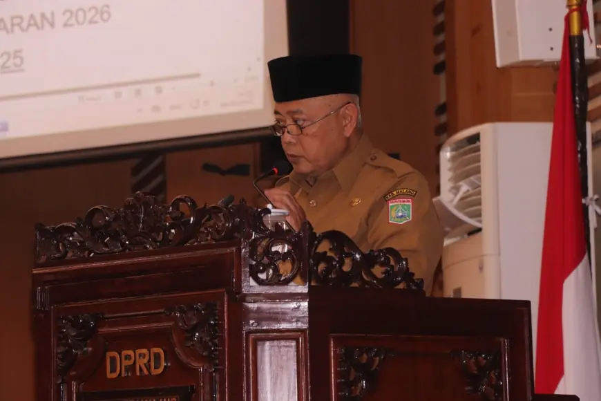 Paripurna DPRD Kabupaten Malang, Bupati Sanusi Sampaikan Raperda APBD 2026