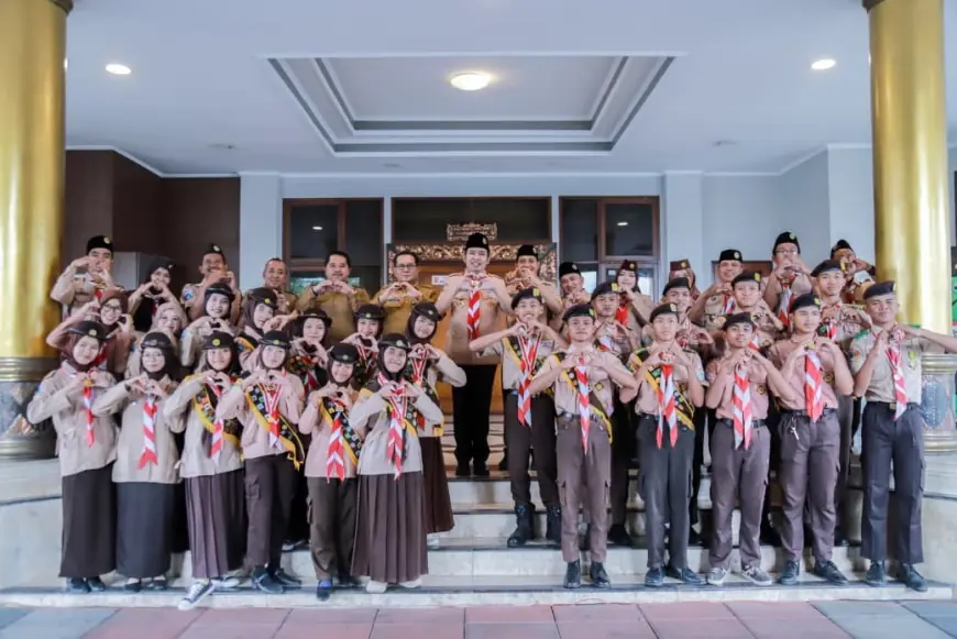 Bupati Jember Lepas Belasan Pramuka di Ajang Penegak Jatim