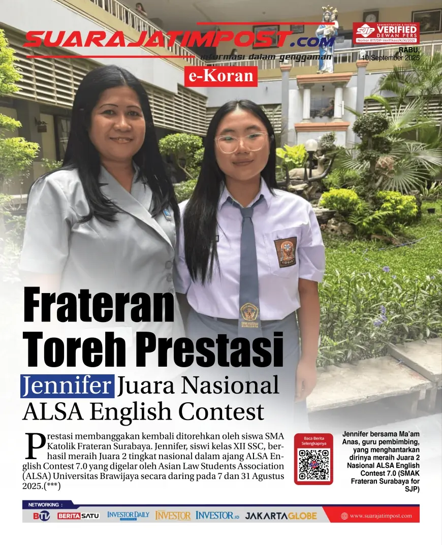 eKoran, Edisi Rabu, 10 September 2025