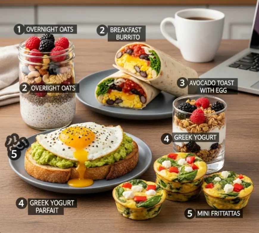 5 Menu Sarapan Praktis Anti Lemas untuk Pekerja Sibuk