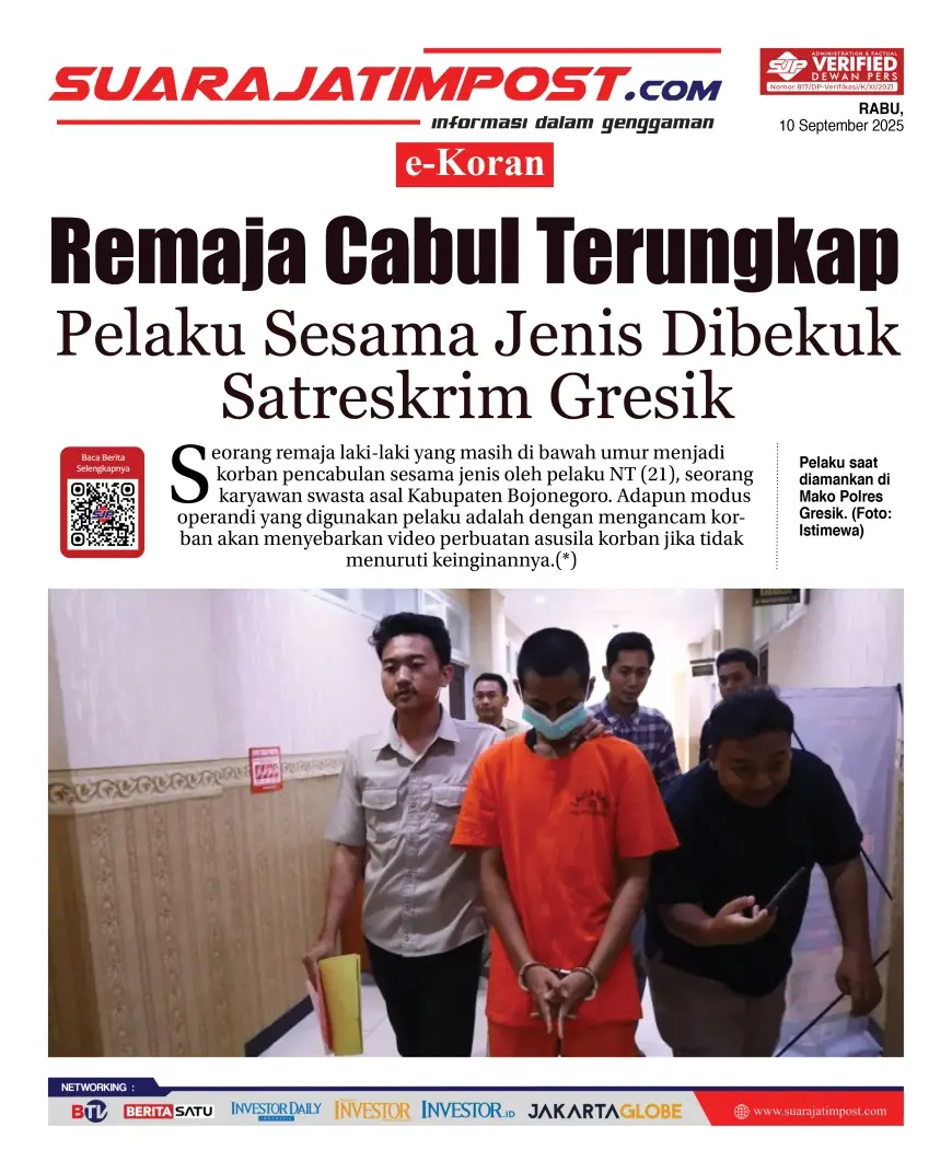 eKoran, Edisi Rabu, 10 September 2025