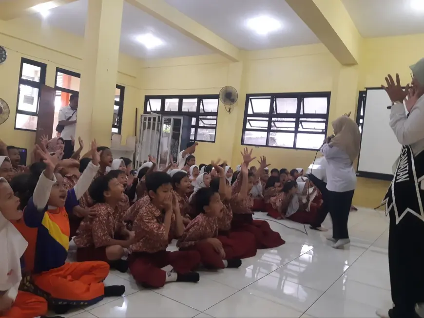 Edukasi Seksualitas Dini di SDN Sawunggaling I, Upaya Bunda PAUD Surabaya Jaga Kota Ramah Anak